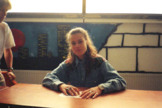 Sabine Krüger (und Sabine Bernhard, leider nicht anwesend)