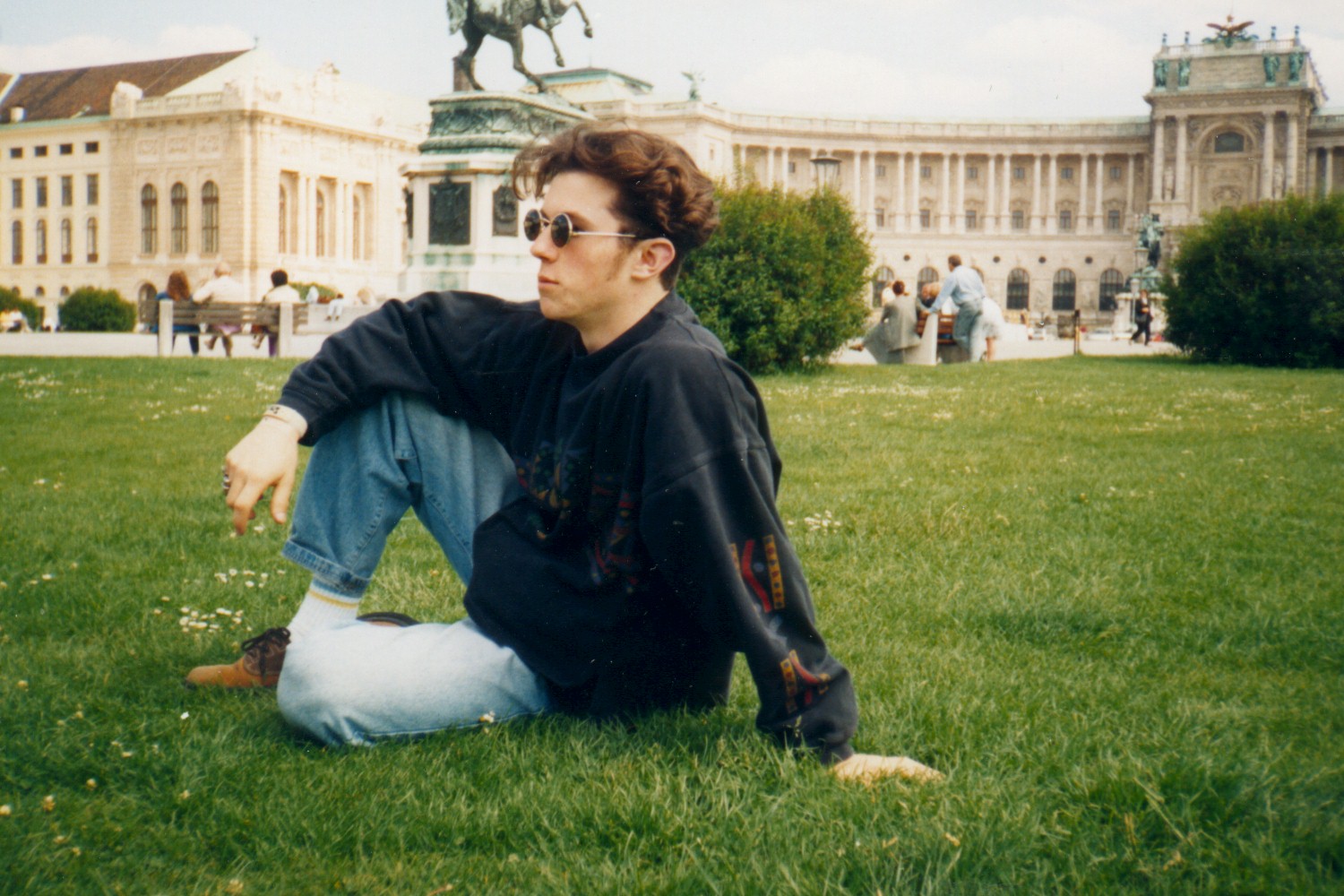 Sascha mit cooler Sonnenbrille