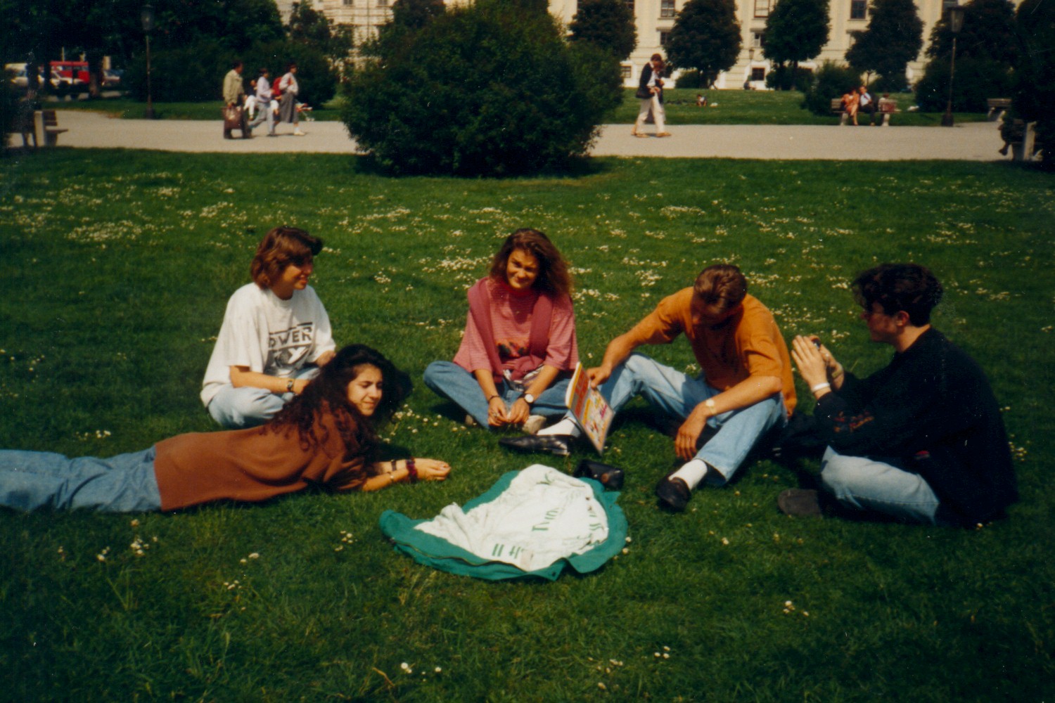 Gruppenfoto vor der Hofburg