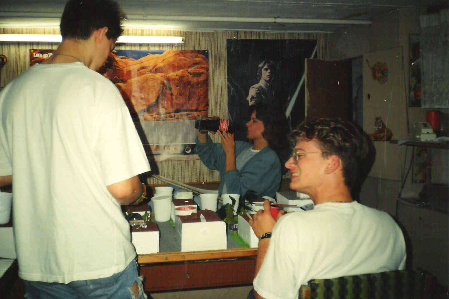 Sandra wollte ein Coca-Cola Foto