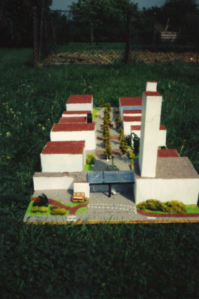 Blick von der Friedhofstraße nach Norden