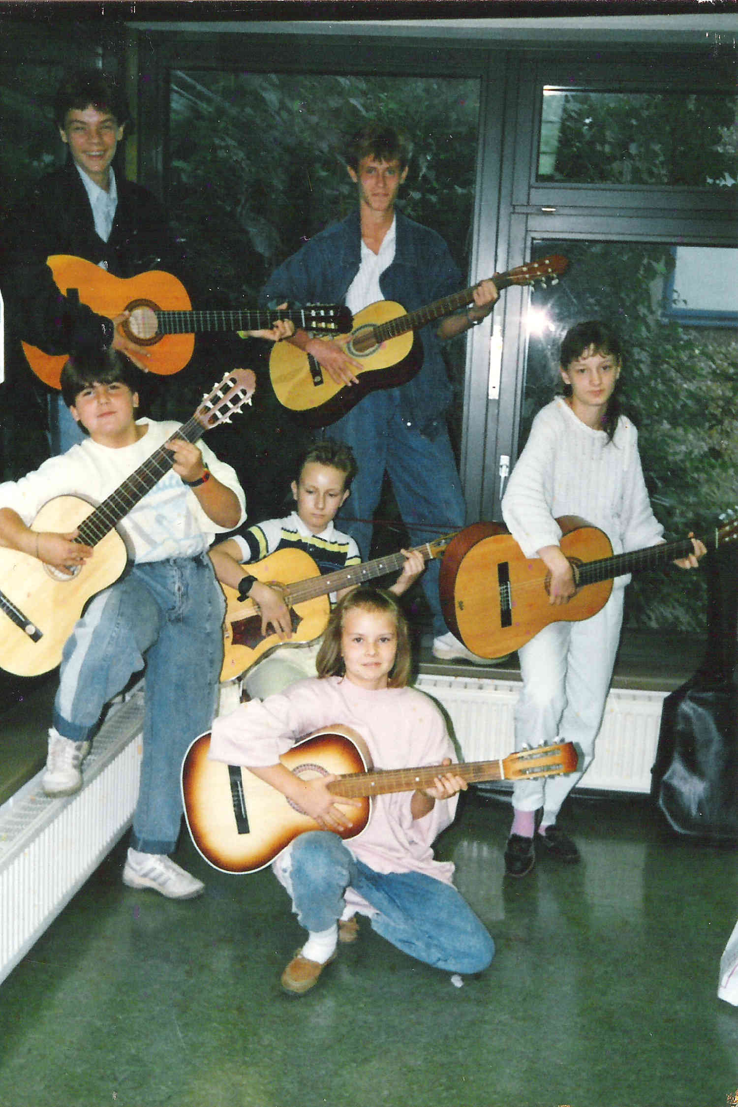 Projektwoche 1987 Gitarrenkurs