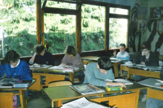 Martina(?), Teja , Sandra, Olaf Schweres, Christian, Frank