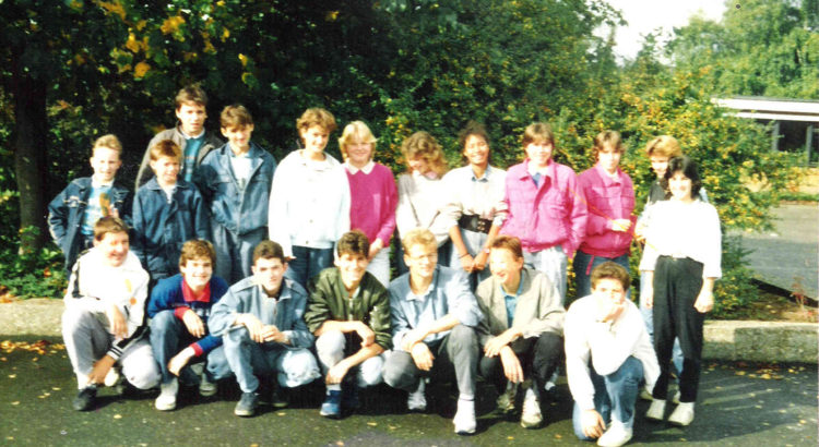 Klassenfoto 8bR 1987