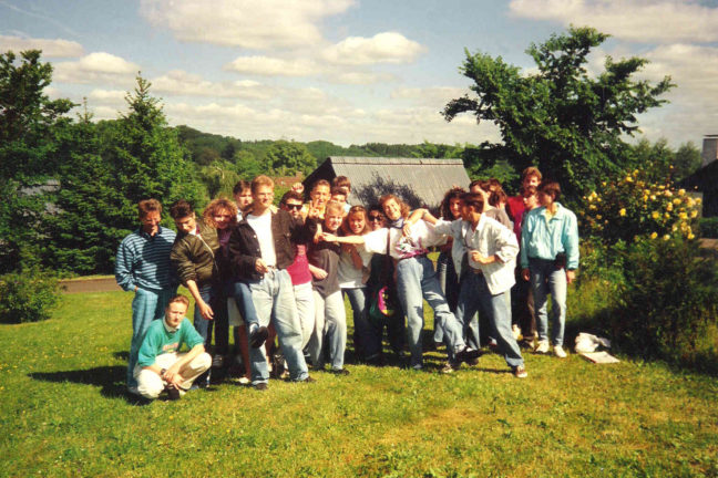 Gruppenfoto Klassenfahrt 9bR