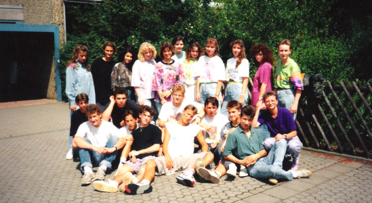 Klassenfoto 10bR 1990