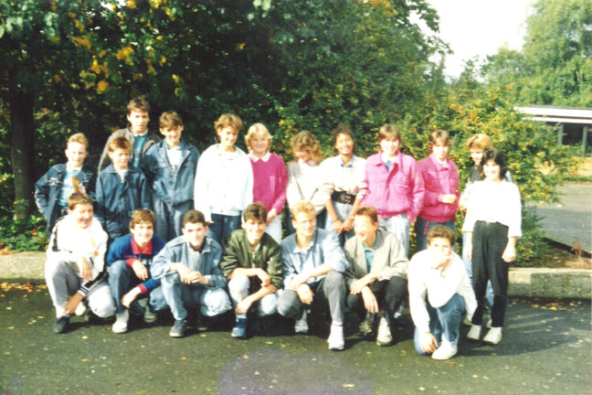 Klassenfoto 8bR 1987