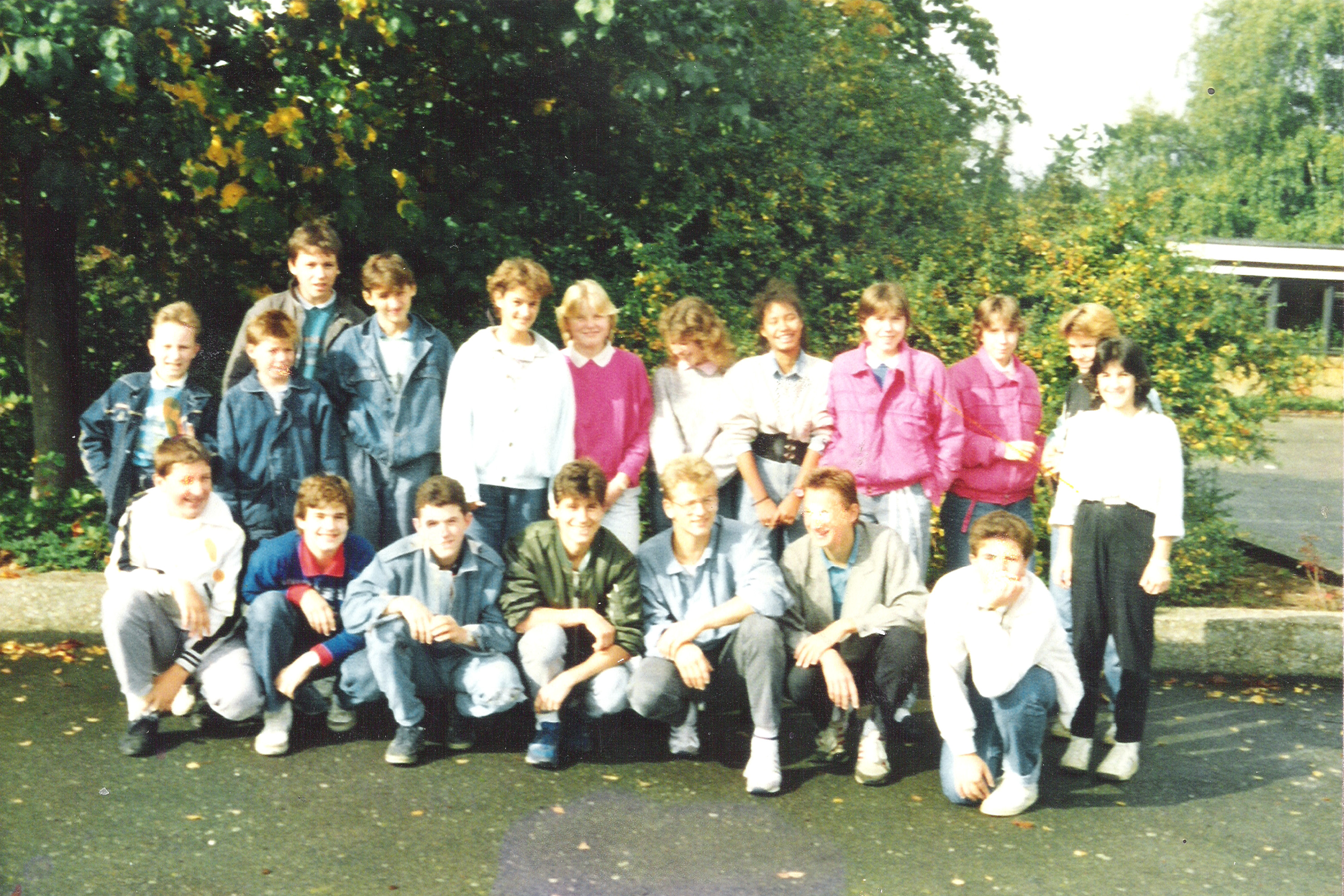 Klassenfoto 8bR 1987